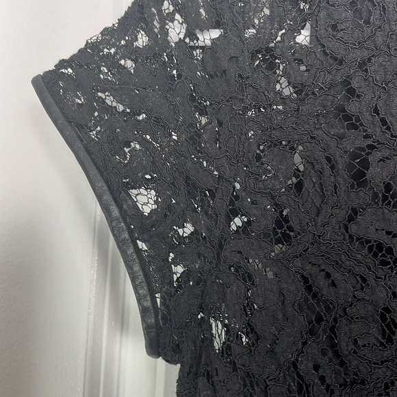 Club Monaco Black Lace Dress | Size 8 - Picture 4 of 7